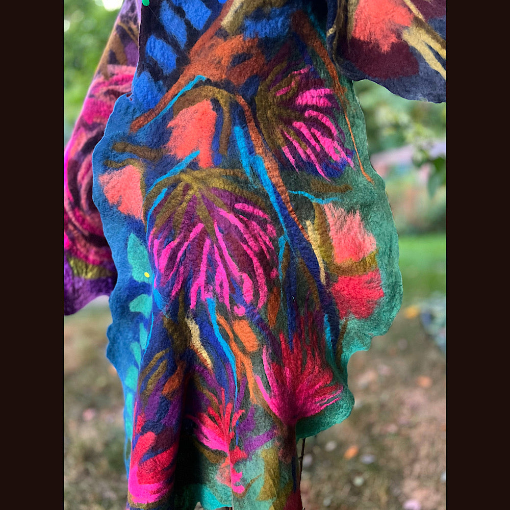 Felted Scarf 86” X 17”