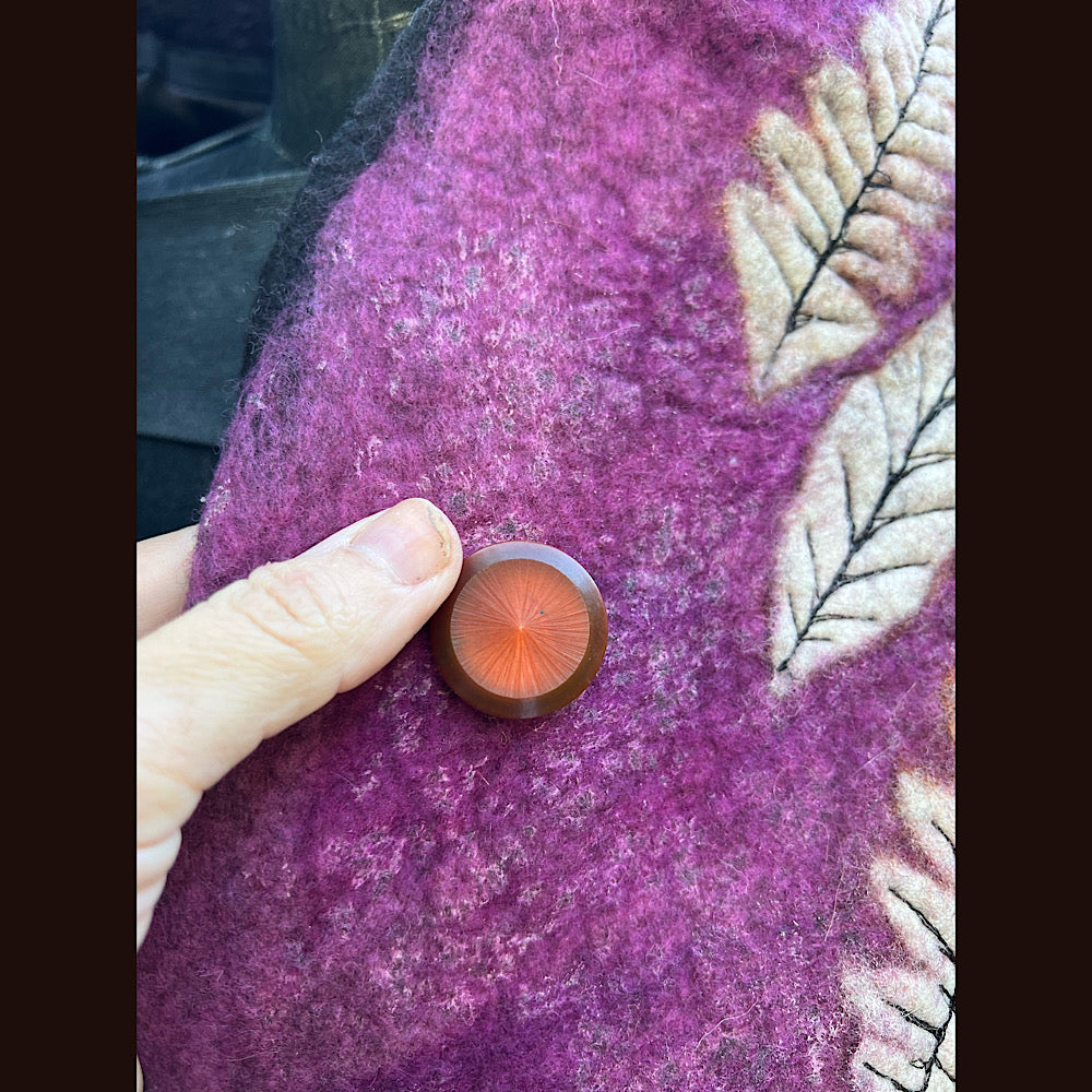 Felted adorned coat Size M-L