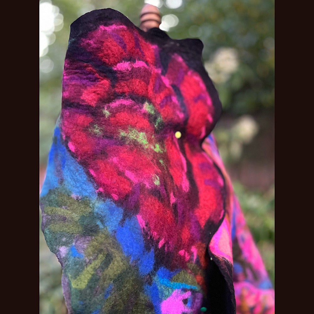 Felted Scarf 92” X 24”