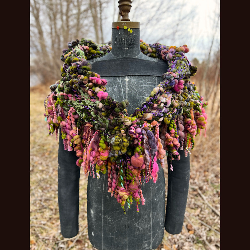 Woven shawl 82” X 37” 1 pound 1/2