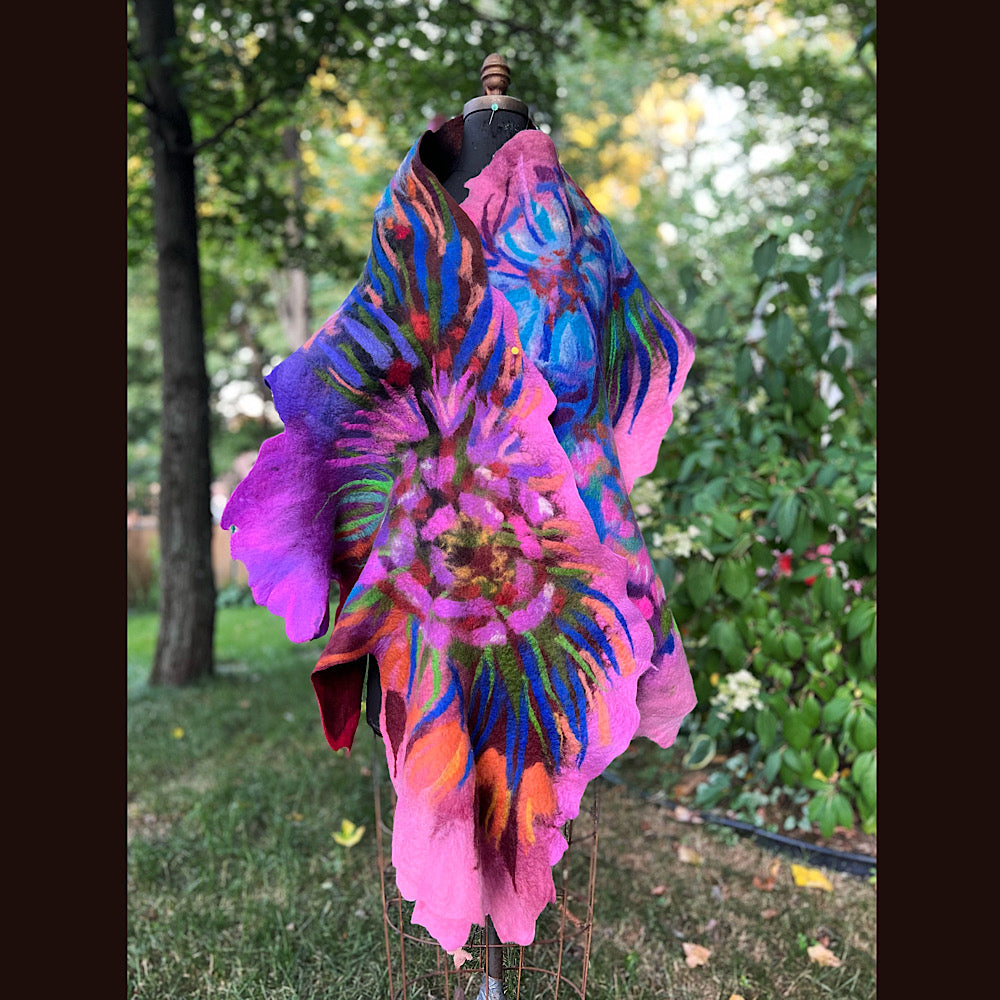 Felted Scarf 85” X 23”