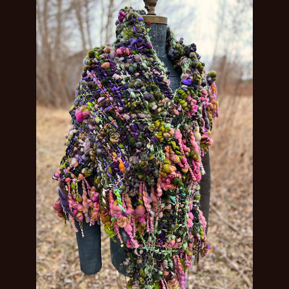 Woven shawl 82” X 37” 1 pound 1/2