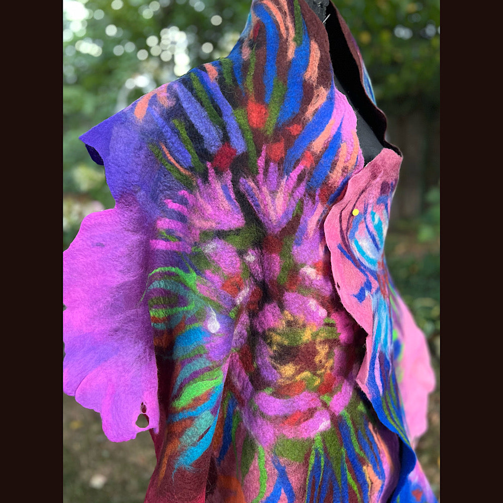 Felted Scarf 85” X 23”