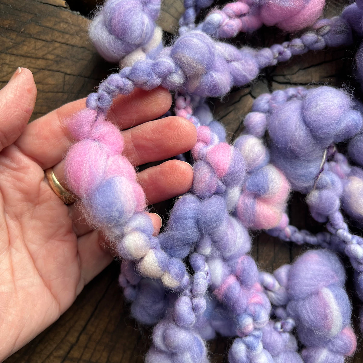 Art yarn mini skein 1 oz 3 yards