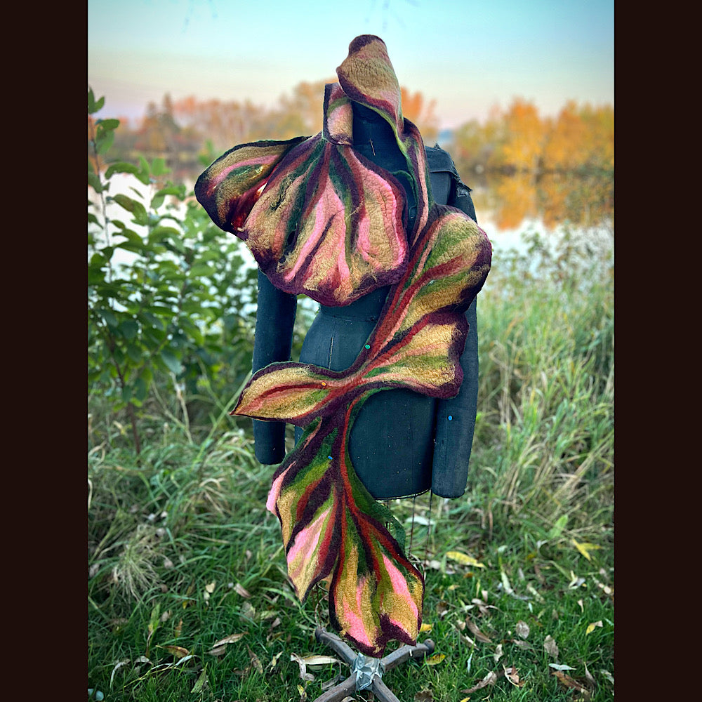 Felted Scarf 72” x 21”