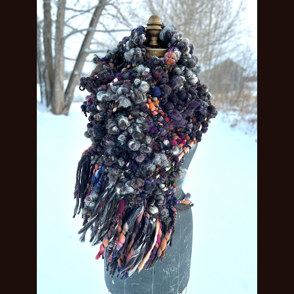 Before midnight Scarf 88” X 10”