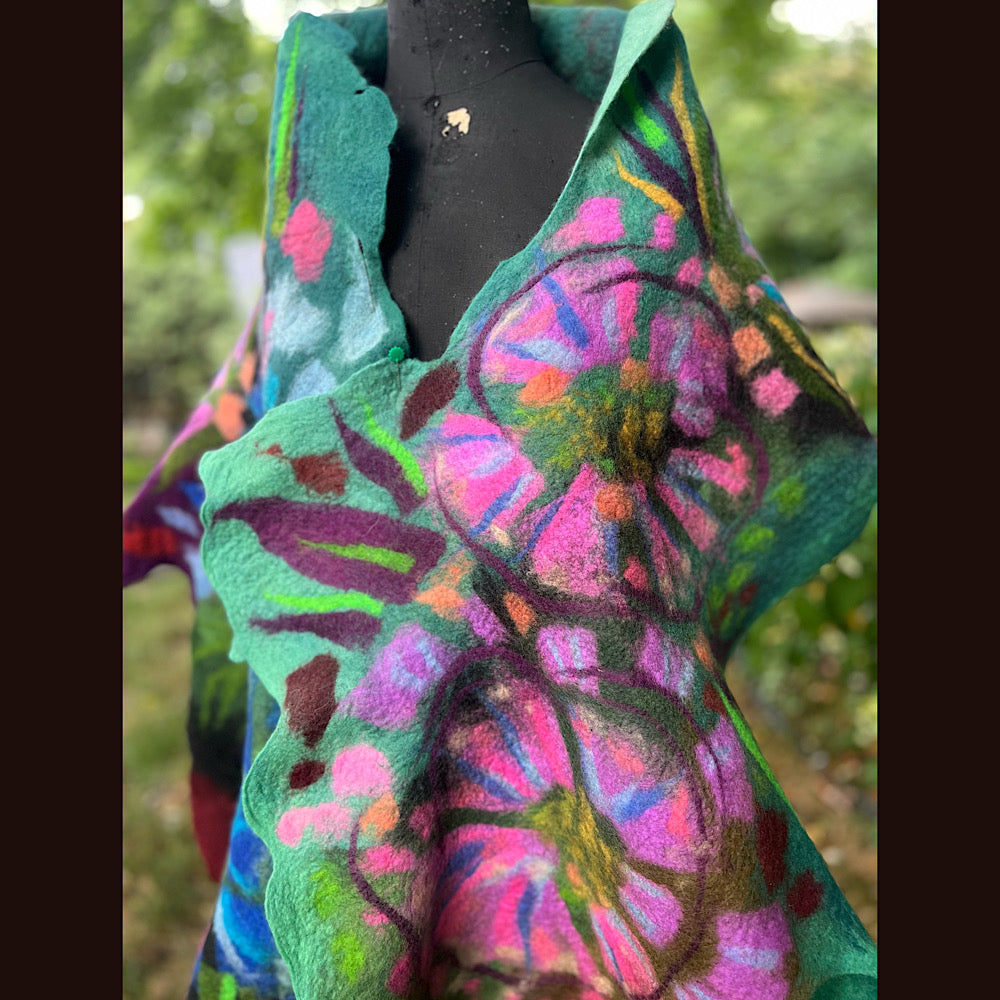 Felted Scarf 80” X 16”