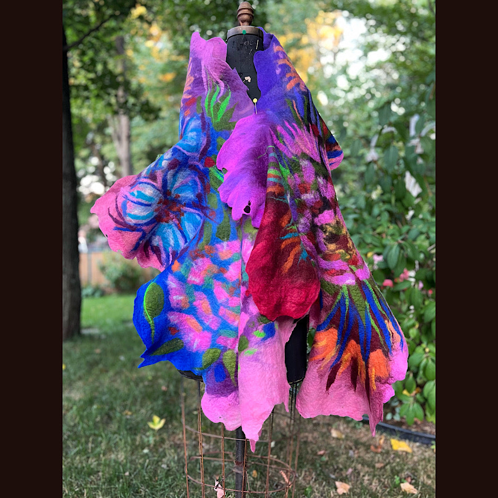 Felted Scarf 85” X 23”