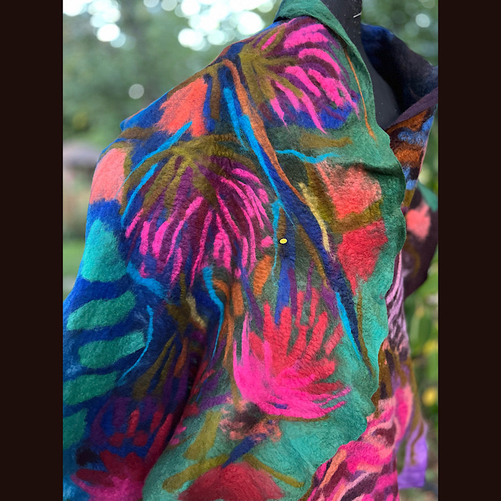 Felted Scarf 86” X 17”