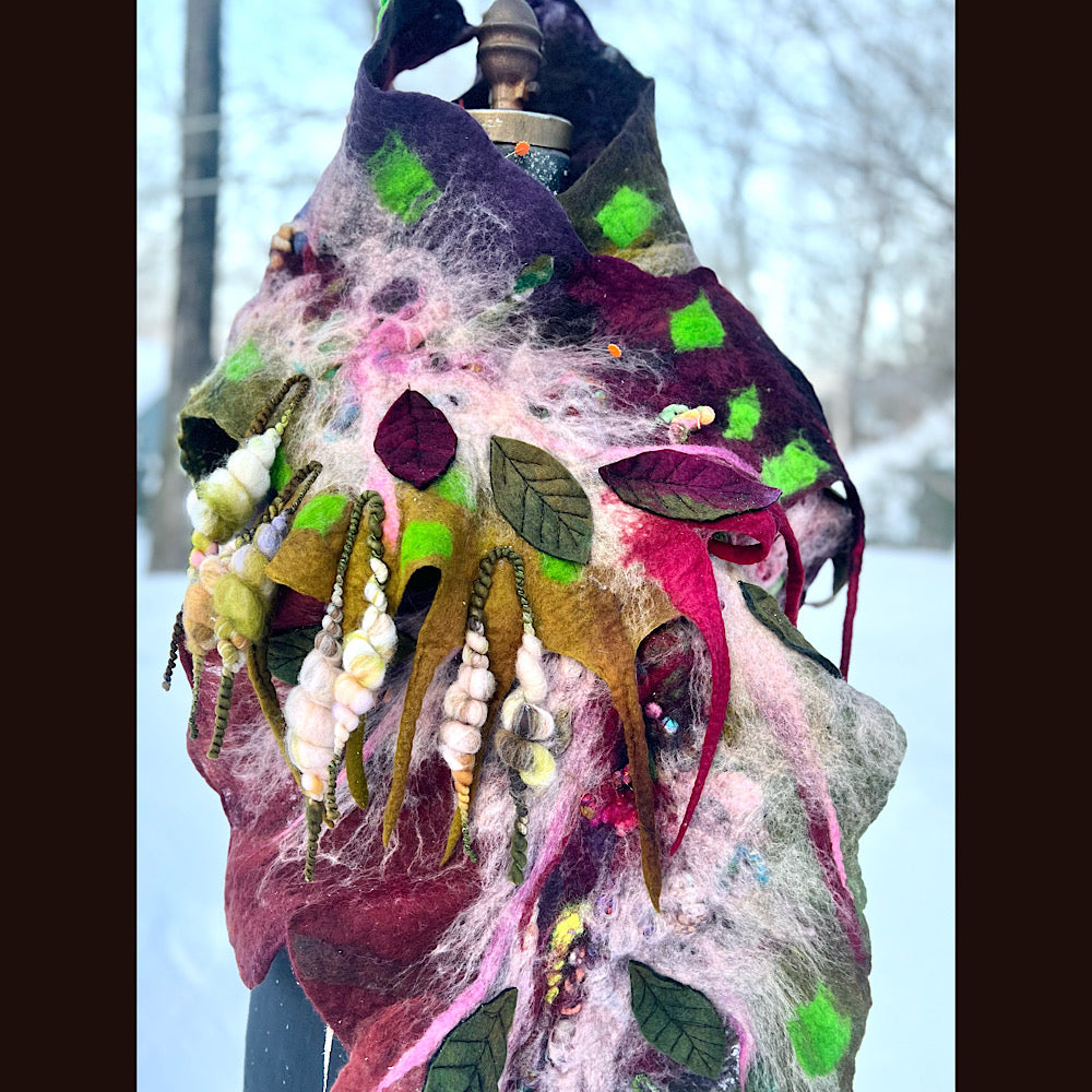 Felted Scarf 72” x 18”