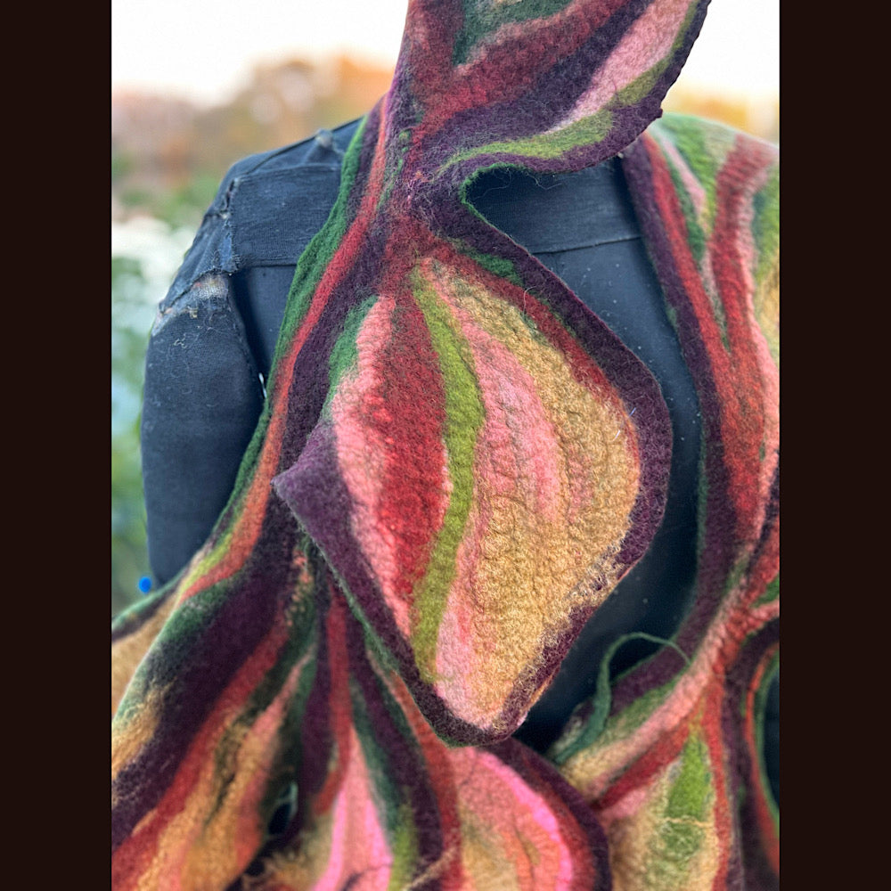 Felted Scarf 72” x 21”