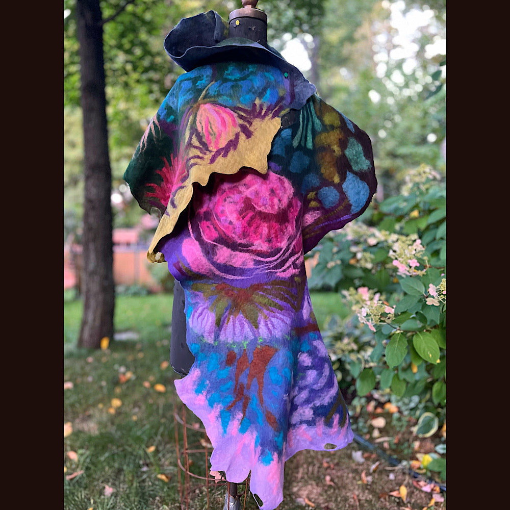 Felted Scarf 80” X 23”