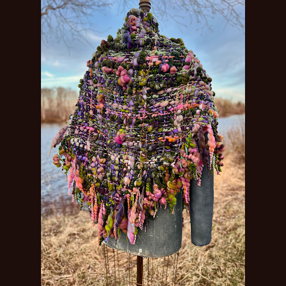 Woven shawl 82” X 37” 1 pound 1/2