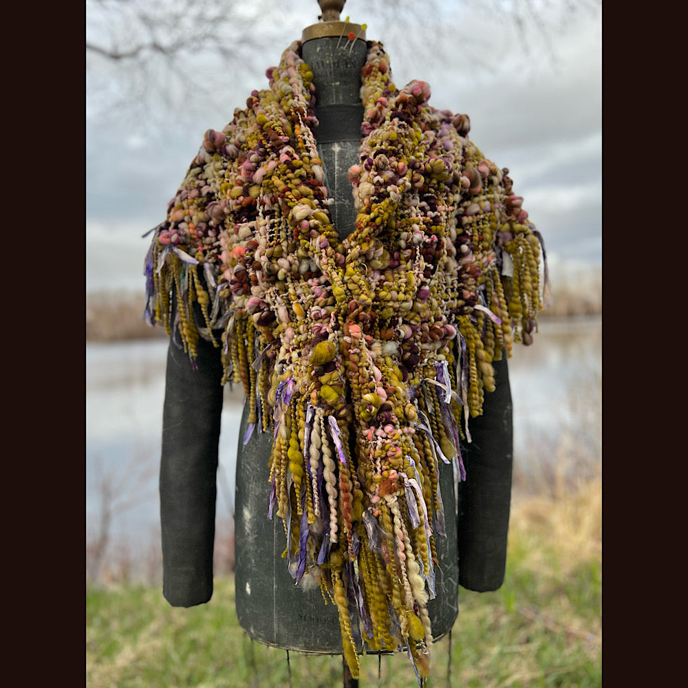 Woven shawl 82” X 36” 1 pound