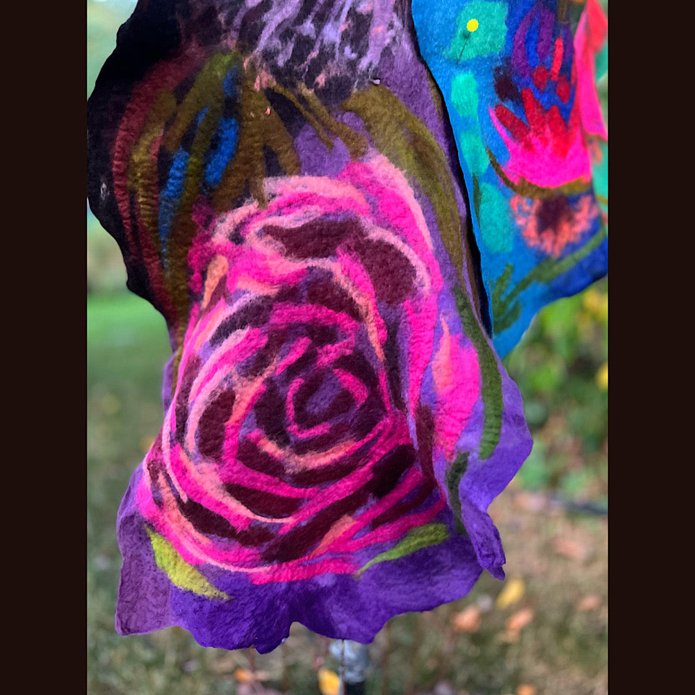 Felted Scarf 86” X 17”