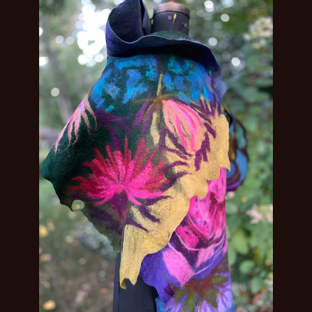 Felted Scarf 80” X 23”