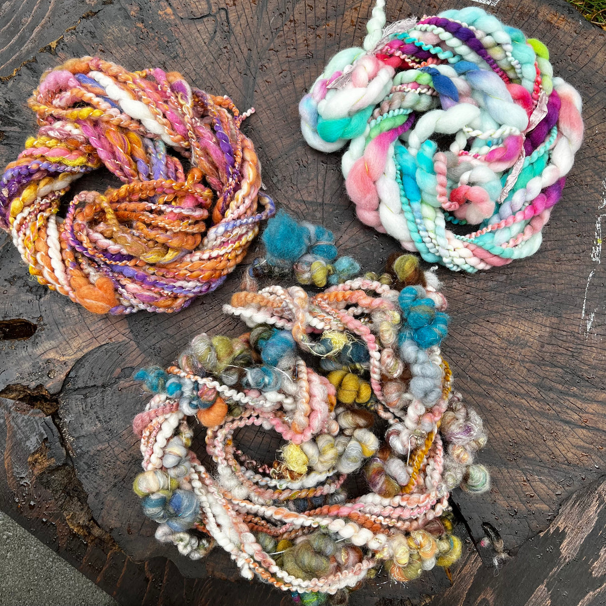 Mini set of art yarns 4.2 oz