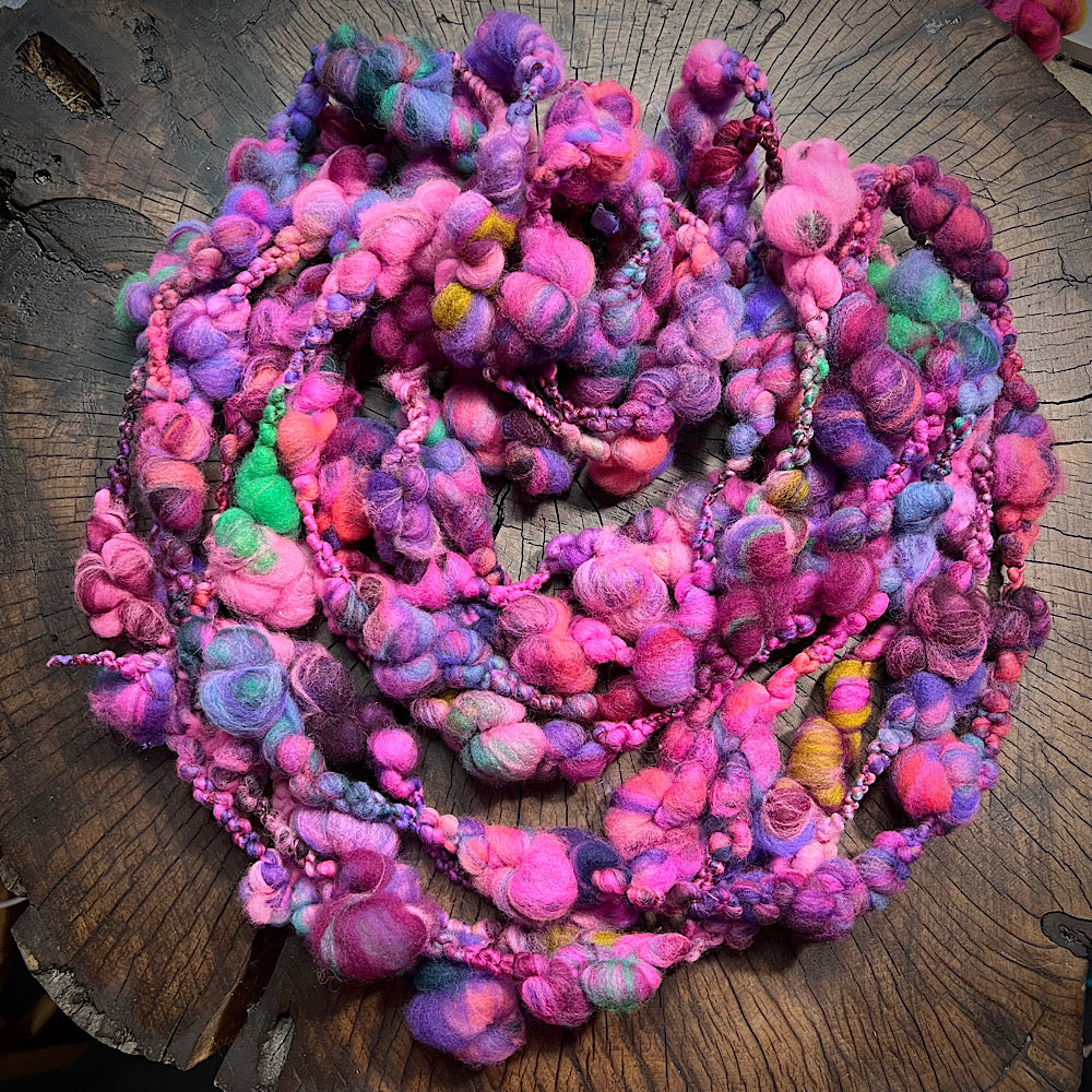 Jumbo boucle art yarn 3 oz