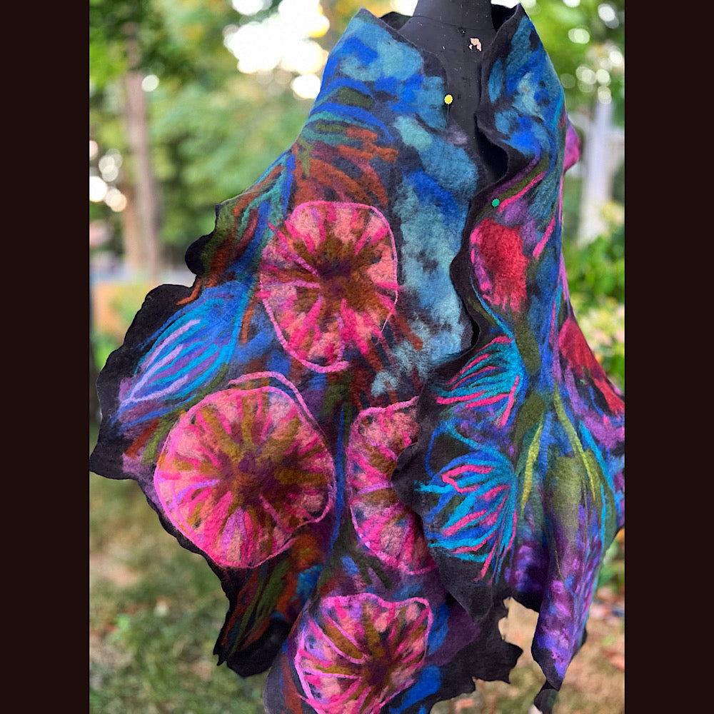 Felted Scarf 92” X 24”