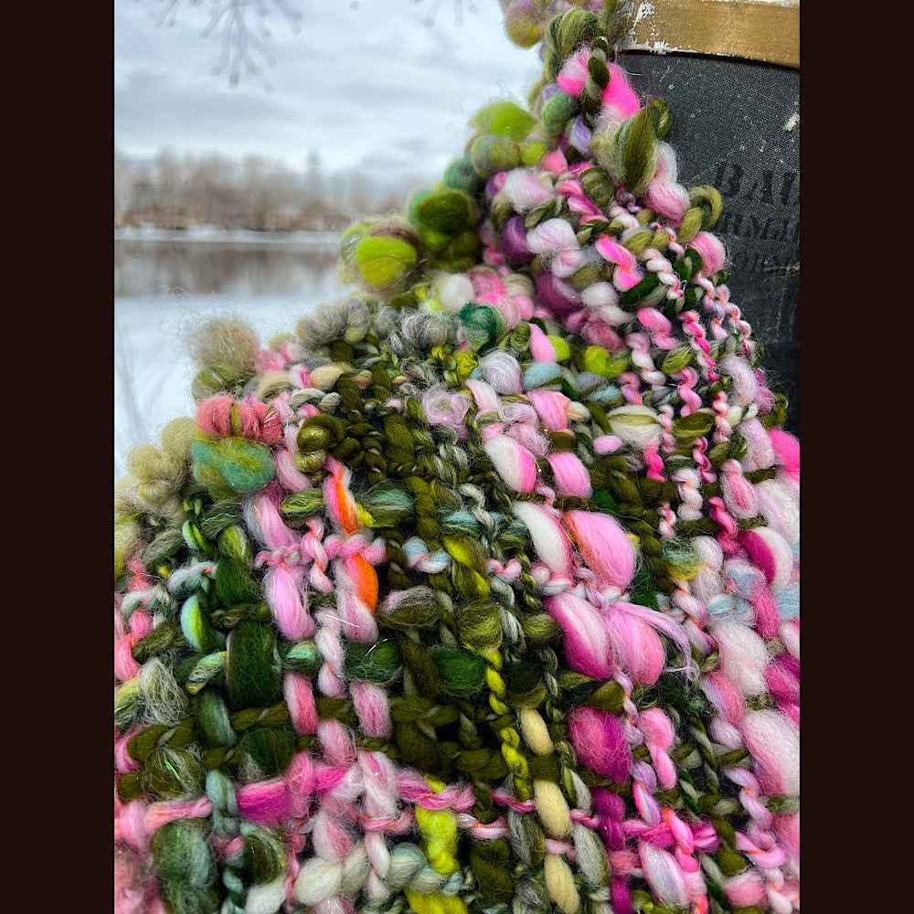 Woven shawl 84” X 37”