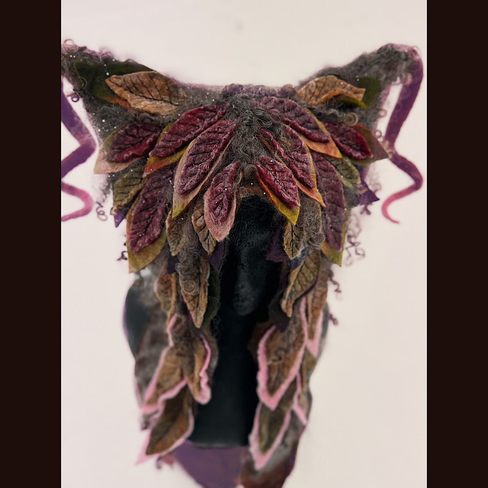 L’esprit des bois felted hood size 24” large