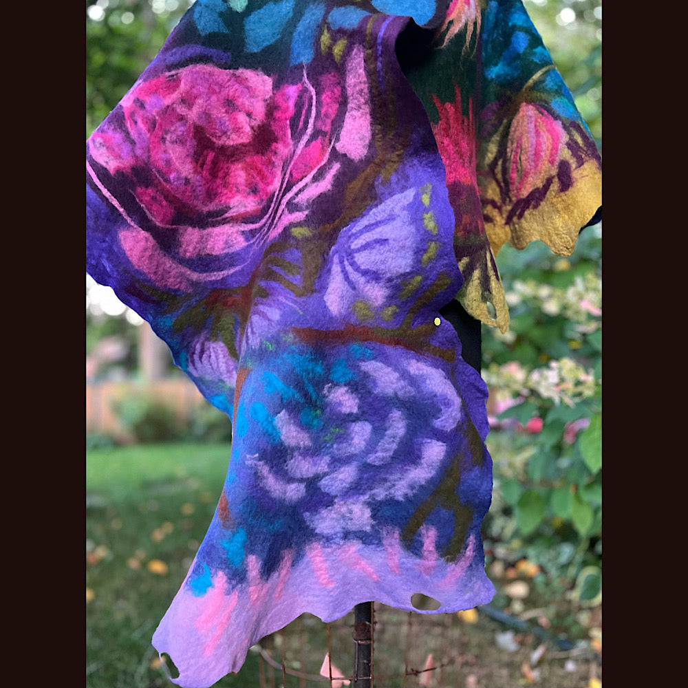 Felted Scarf 80” X 23”