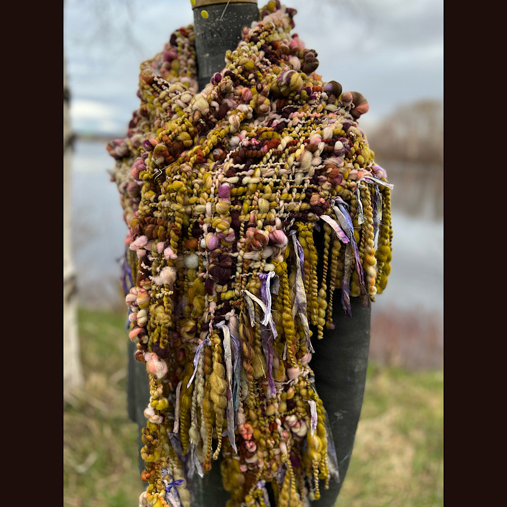 Woven shawl 82” X 36” 1 pound