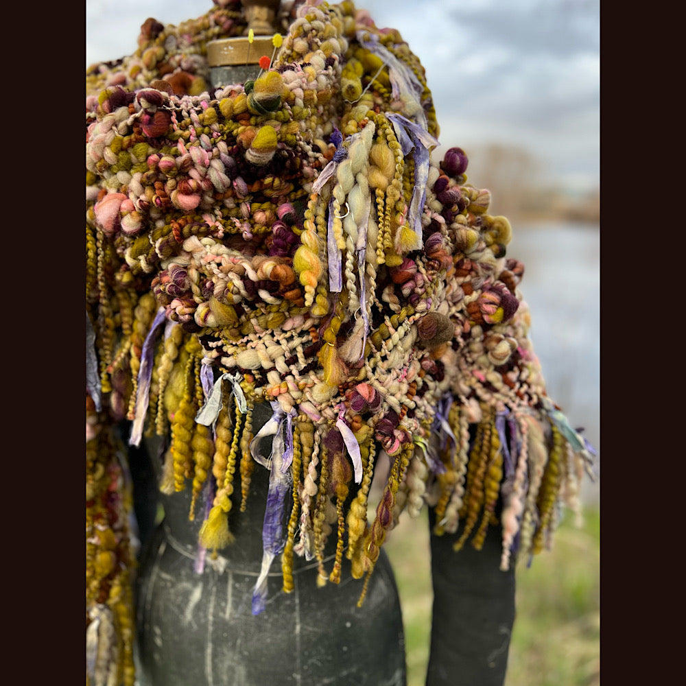 Woven shawl 82” X 36” 1 pound