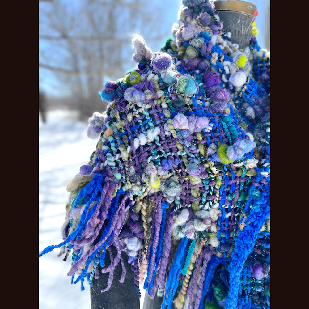 Woven shawl 82” X 37”