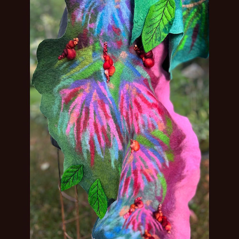 Felted Scarf 86” X 17”