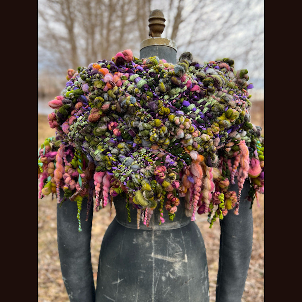 Woven shawl 82” X 37” 1 pound 1/2