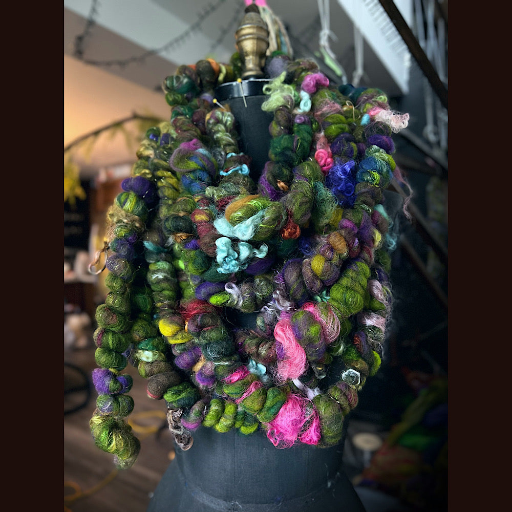 Extreme jumbo art yarn for weaving SOLD by the YARD