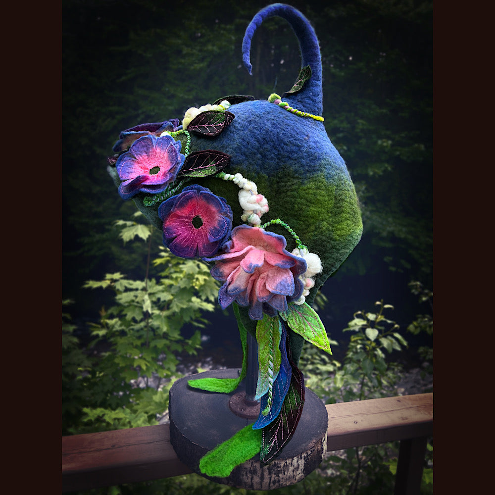 Fairy felted Hood