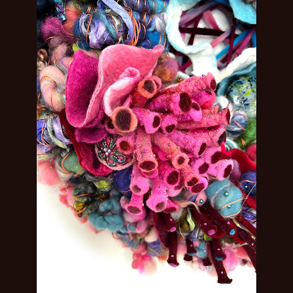 RESERVED/ Wall art 19” X 21” / Ocean serie / inspiration photos included