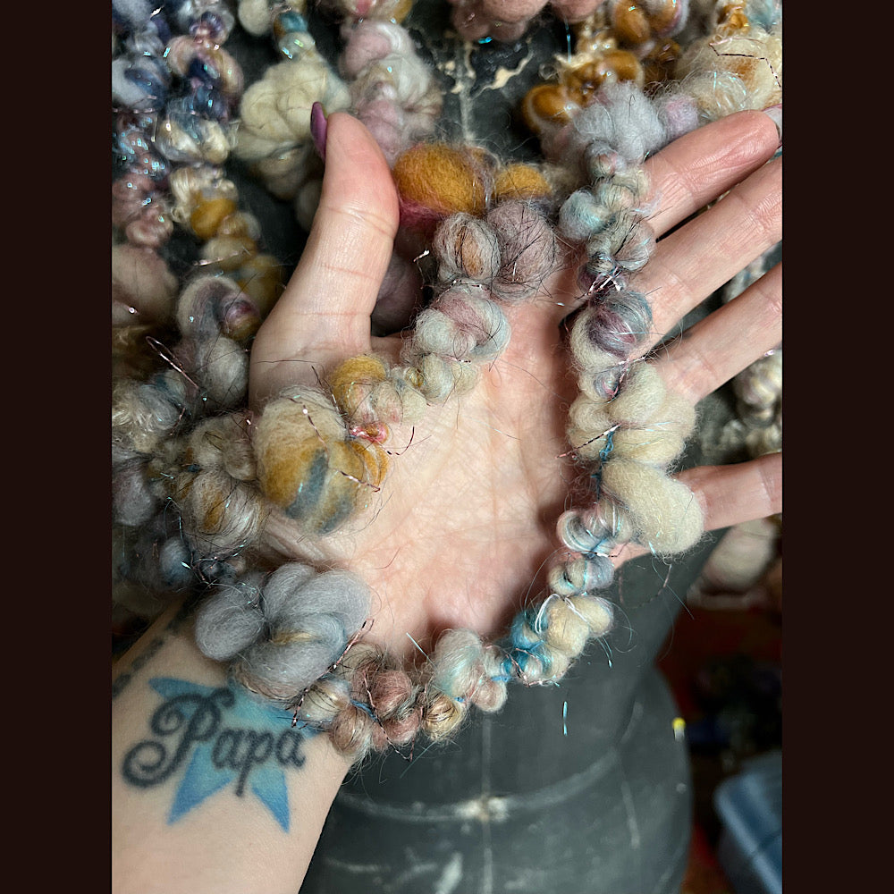 Art yarn for weaving 4.5 yards