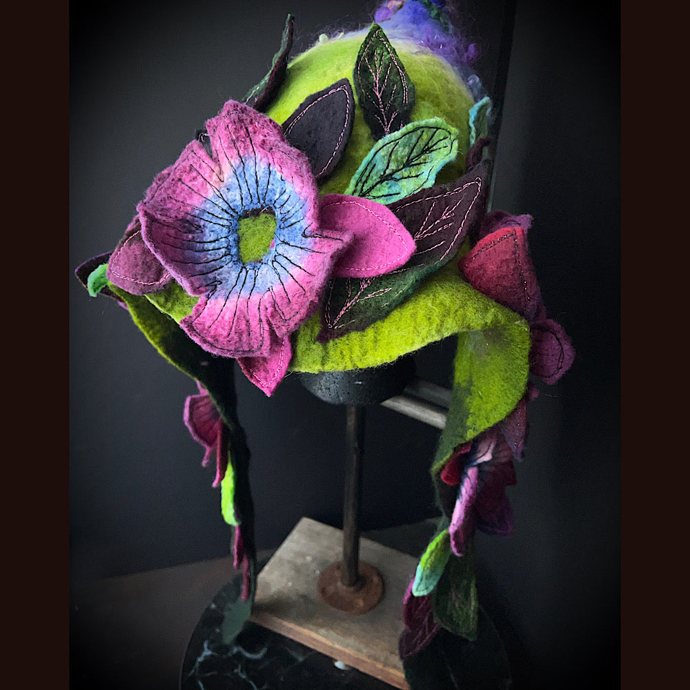 Fairy felted Hood