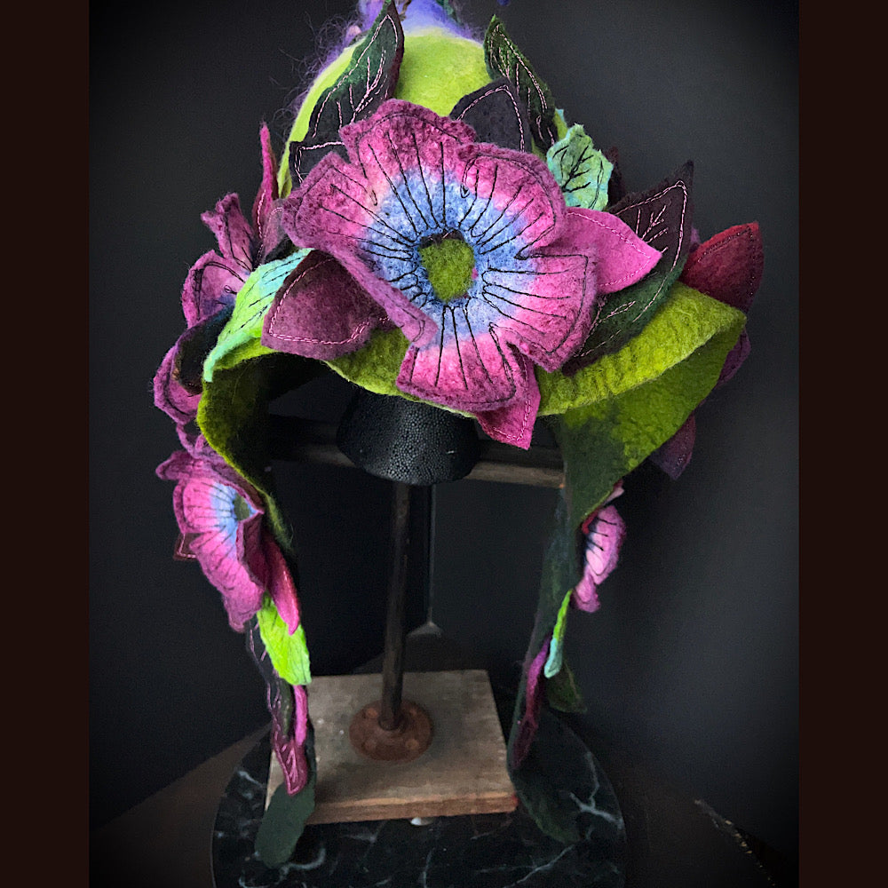 Fairy felted Hood