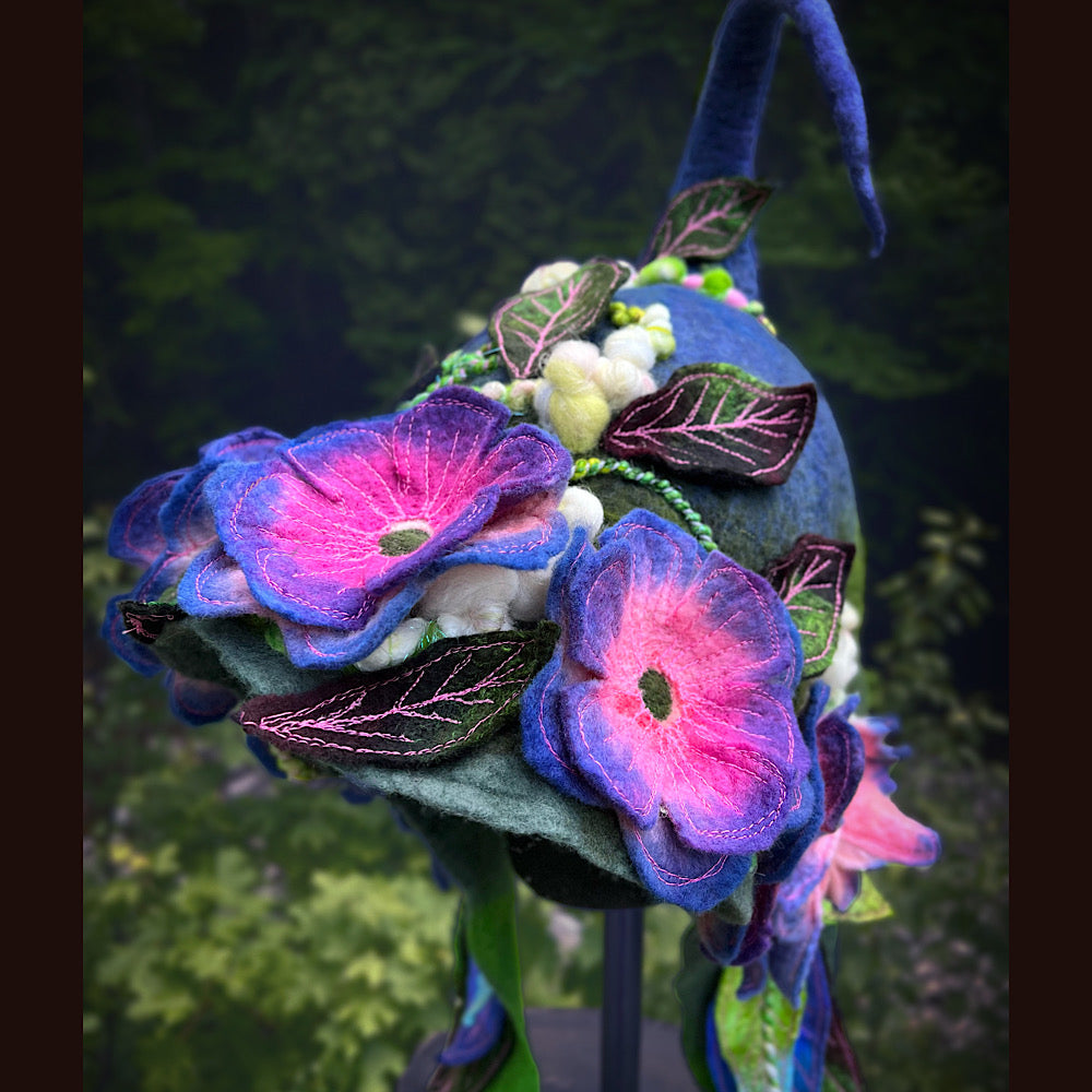 Fairy felted Hood