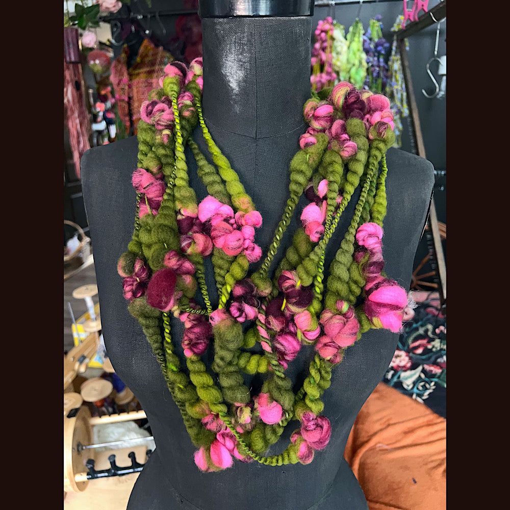 Art yarn for weaving 5.4 yards