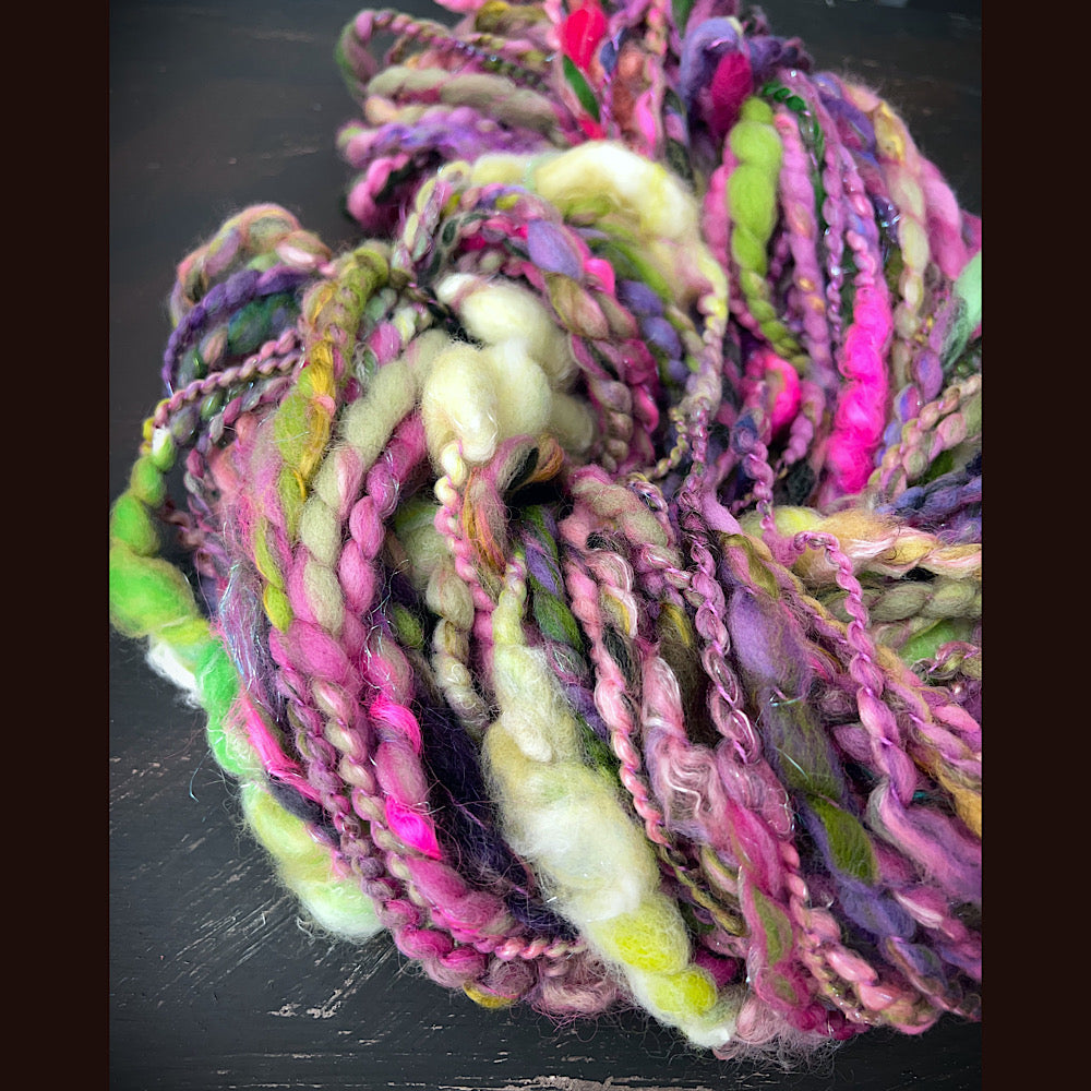 Art yarn for weaving and knitting 3.5 oz