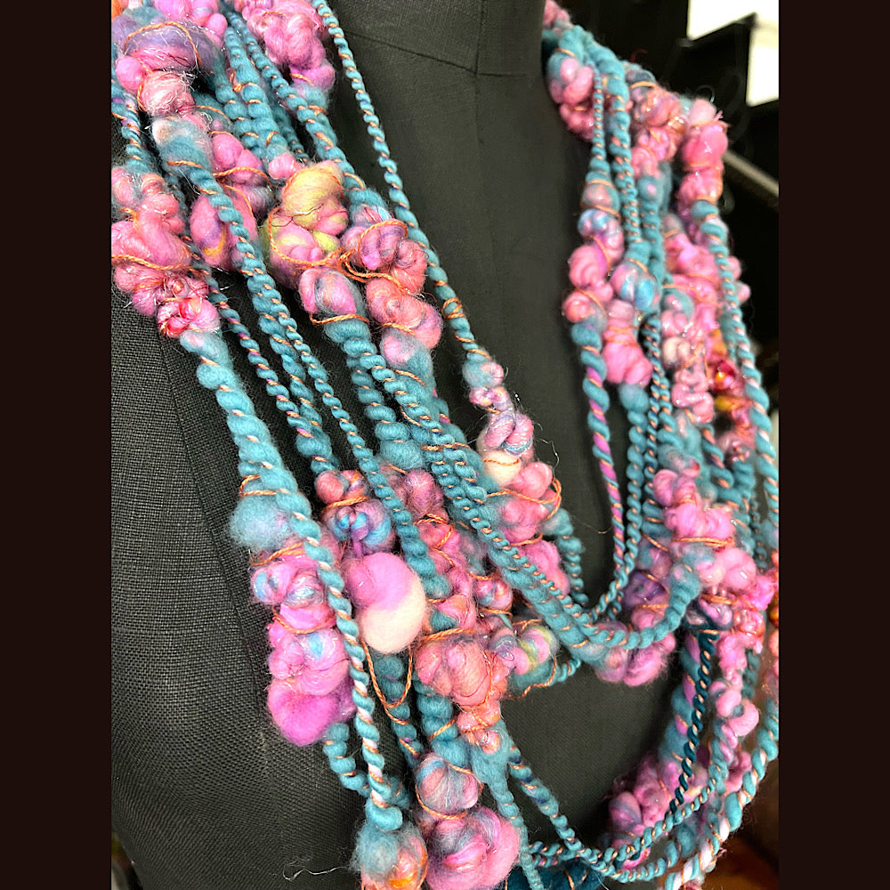 Art yarn for weaving 8.8 yards