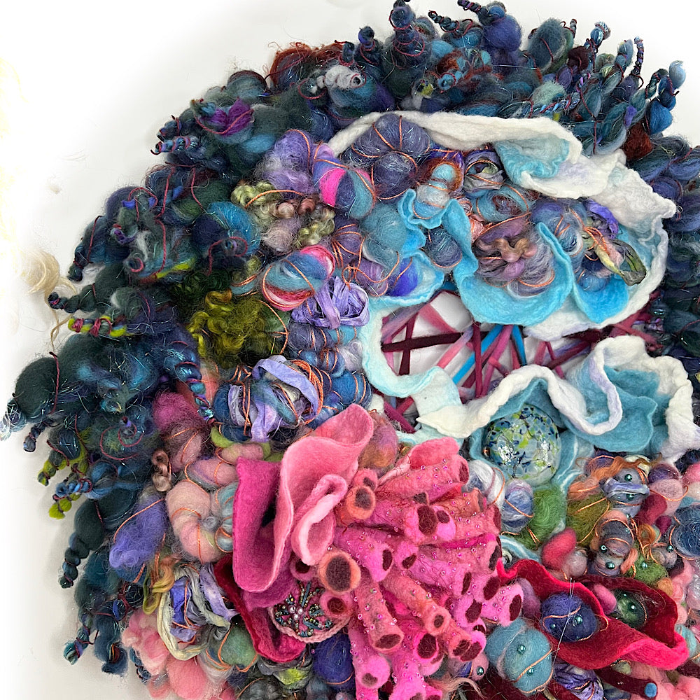 RESERVED/ Wall art 19” X 21” / Ocean serie / inspiration photos included