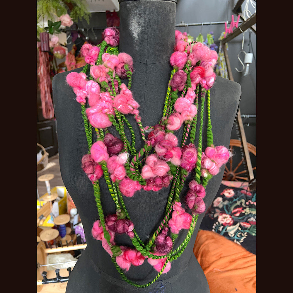 Art yarn for weaving 8 yards