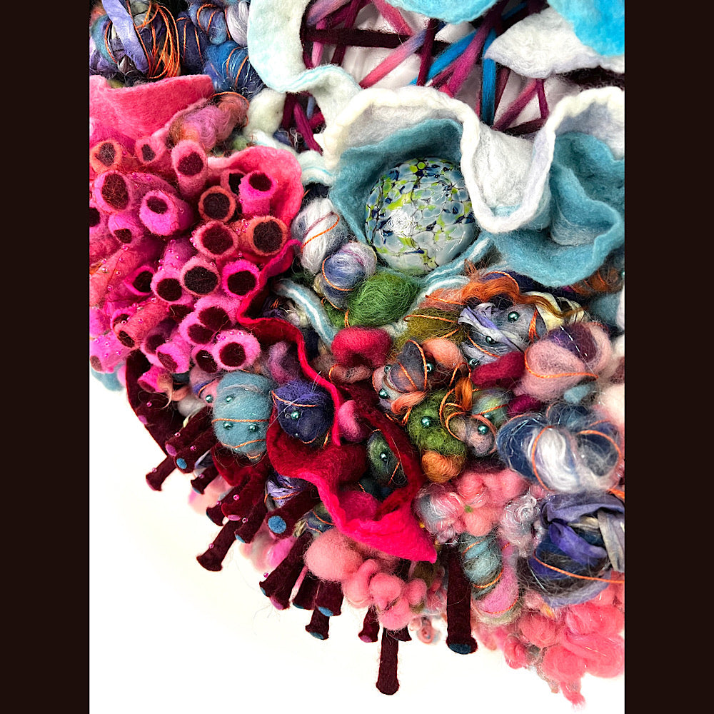 RESERVED/ Wall art 19” X 21” / Ocean serie / inspiration photos included