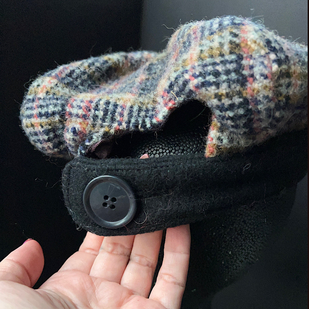 Wool newsboys cap size 23”