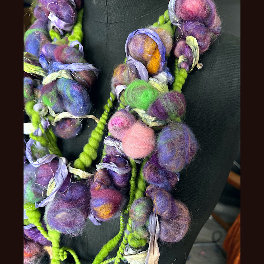 Art yarn for weaving 4.8 yards