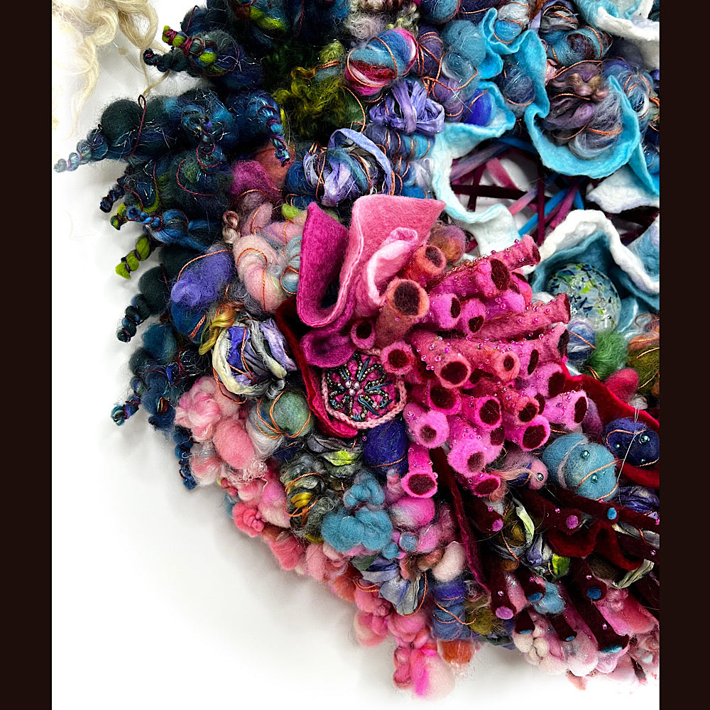 RESERVED/ Wall art 19” X 21” / Ocean serie / inspiration photos included