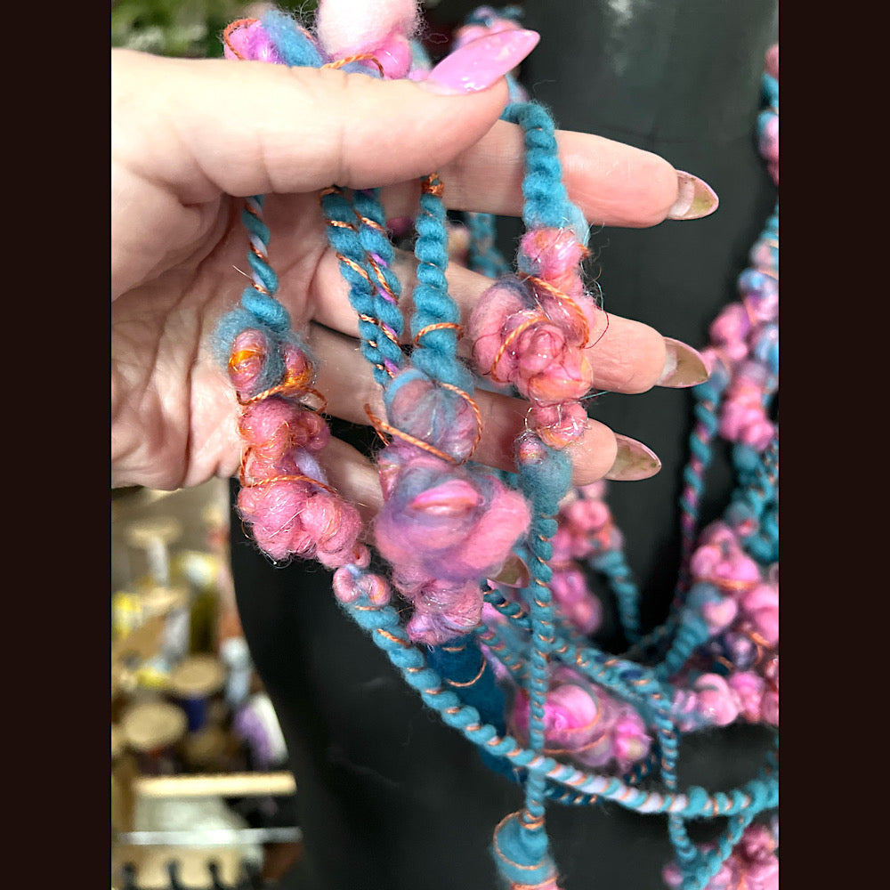 Art yarn for weaving 8.8 yards