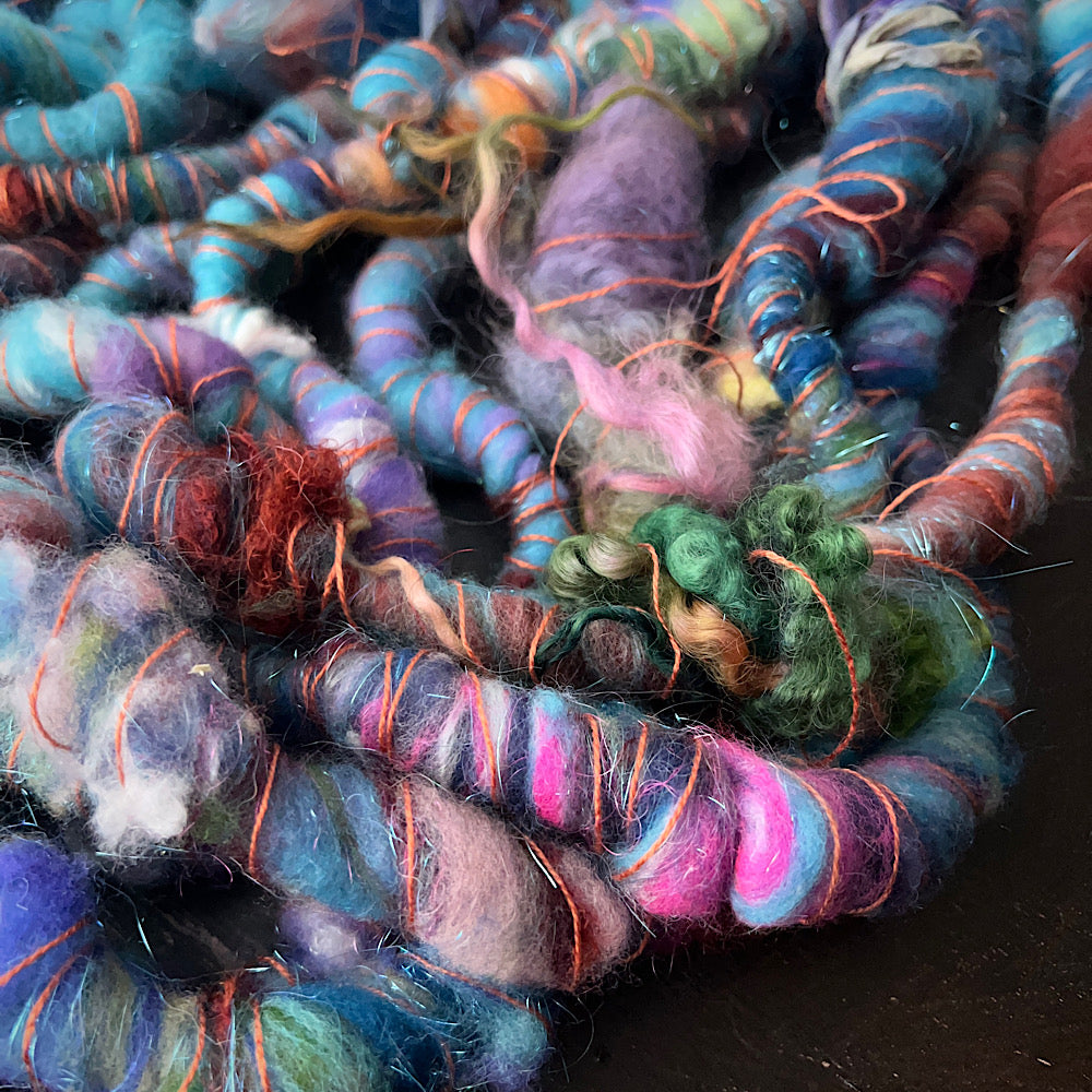Jumbo art yarn for weavers / SOLD BY THE YARD