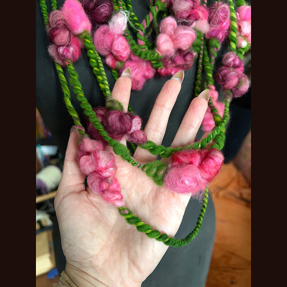 Art yarn for weaving 8 yards